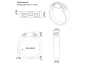 White gold diamond rings MW54 CAD 