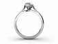 Through Finger View engagement rings SWF03 