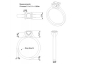 CAD diamond engagement ring SYP48