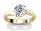 solitaire round cut diamond rings SYR27 image two