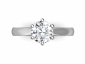 Engagement ring SPAR12 birds eye view 