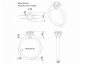 engagement 6 claw ring CAD view SPR30 