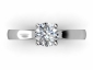 engagement ring SPR68 birds eye view