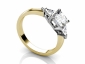 Yellow and White Gold Trilogy SAY42 profile view 