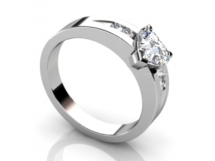 diamond ring SAPA04 profile view